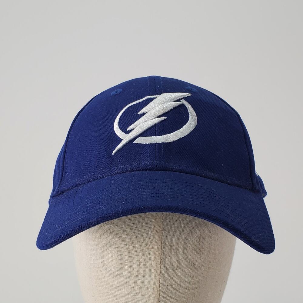 New Era Tampa Bay Lightning NHL 9FORTY Adjustable Hat Mens Blue Baseball Cap